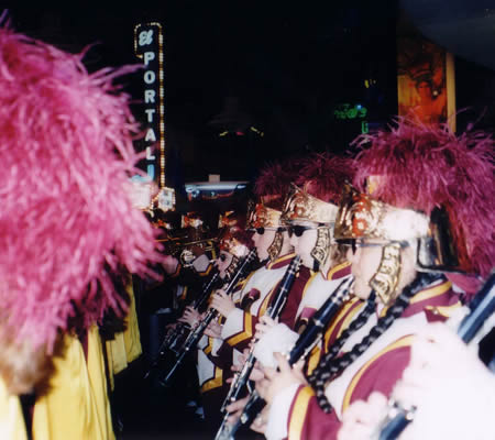 My first trip to Las Vegas, for the Vegas Bowl, Christmas 2001.